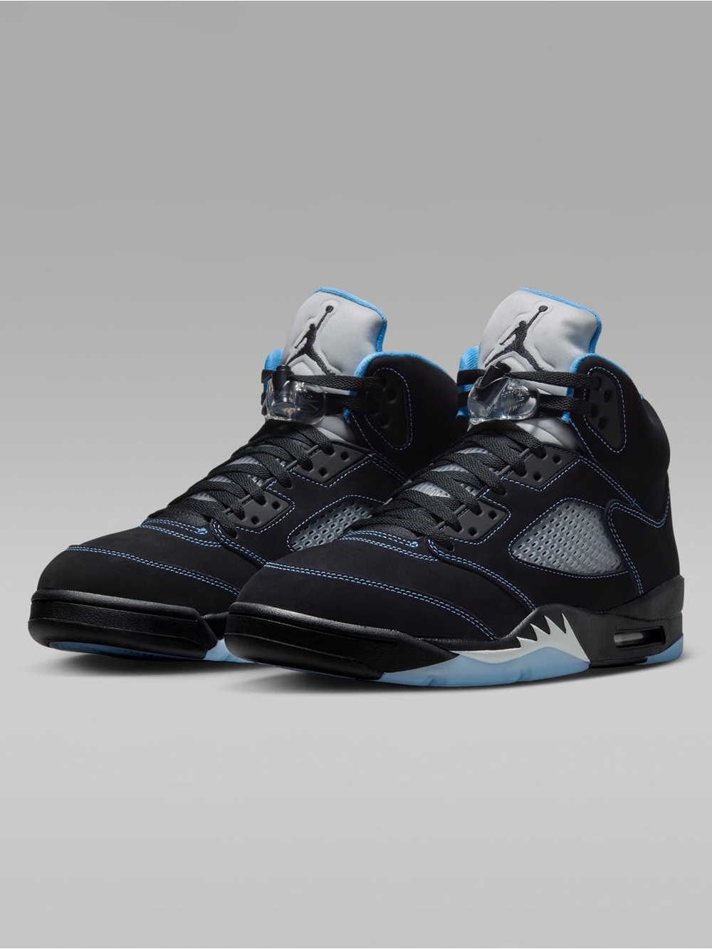 Jordan 5 Retro Sneakers - Black/carolina Blue